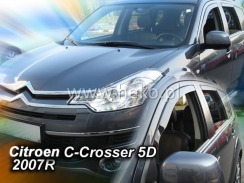 Вітровики для Citroen C-Crosser 5D 2007/Peugeot 4007 2007-... (+OT) (Heko). Фото 3