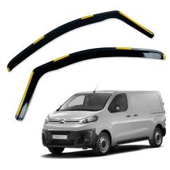 Вітровики для CITROEN Jumpy/Expert/ProAce/Traveller 2016-... вставні (HAWK)