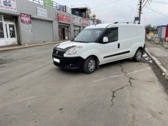 Вітровики для Fiat Doblo 2010-... (на скотчі) (HIC). Фото 3
