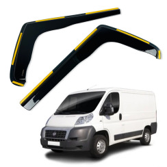Вітровики для FIAT DUCATO/BOXER/JUMPER 3 2006-... вставні (HAWK)