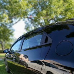 Ветровики для Honda Civic 2012-2017 хэтчбек (HIC). Фото 2