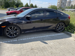 Вітровики для Honda Civic 2017-... седан (HIC). Фото 4