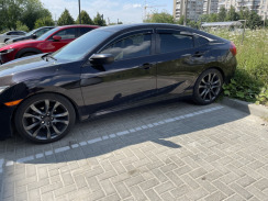 Вітровики для Honda Civic 2017-... седан (HIC). Фото 3