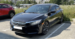 Вітровики для Honda Civic 2017-... седан (HIC). Фото 2