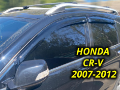 Ветровики для Honda CR-V 2007-2012 Q2 (DEFL). Фото 2