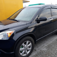 Вітровики для Honda CR-V 2007-2012 (HIC). Фото 2