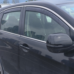 Вітровики для HONDA CR-V 2012-2016 вставні (HAWK). Фото 2