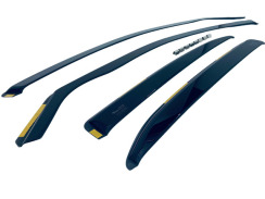 Вітровики для Hyundai i40 2011-... 4D (вставні, комплект 4 шт) (Heko). Фото 4