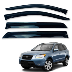 Вітровики для Hyundai Santa Fe 2006-2012 Q2 (DEFL)