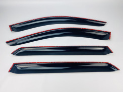 Вітровики для Hyundai Santa Fe 2006-2012 Q2 (DEFL). Фото 6