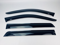 Вітровики для Hyundai Santa Fe 2006-2012 Q2 (DEFL). Фото 2