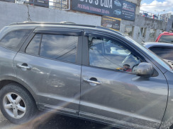 Вітровики для Hyundai Santa Fe 2006-2012 (HIC). Фото 2