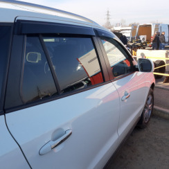 Вітровики для Hyundai Santa Fe 2012-2018 (HIC). Фото 2