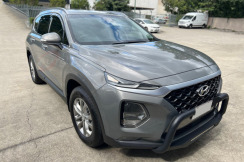 Ветровики для Hyundai Santa Fe 2018-... (HIC). Фото 6