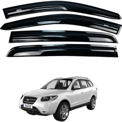 Ветровики для Hyundai SANTAFE 2005-2014 (DEFL)