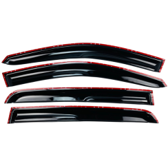 Вітровики для Hyundai SANTAFE 2005-2014 (DEFL). Фото 3