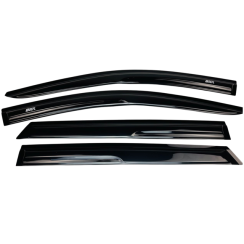 Вітровики для Hyundai SANTAFE 2014-2016 (DEFL). Фото 2