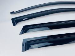 Вітровики для Hyundai Tucson I 2004-2010 Q2 (DEFL). Фото 4