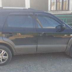 Вітровики для Hyundai Tucson I 2004-2010 (HIC). Фото 3