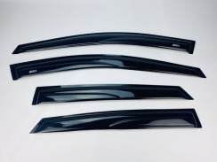 Вітровики для Hyundai Tucson II 2010-2015 IX35 Q2 (DEFL). Фото 6