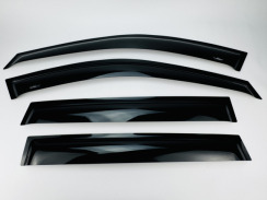 Ветровики для Kia Carens 2006-2013 (HIC)