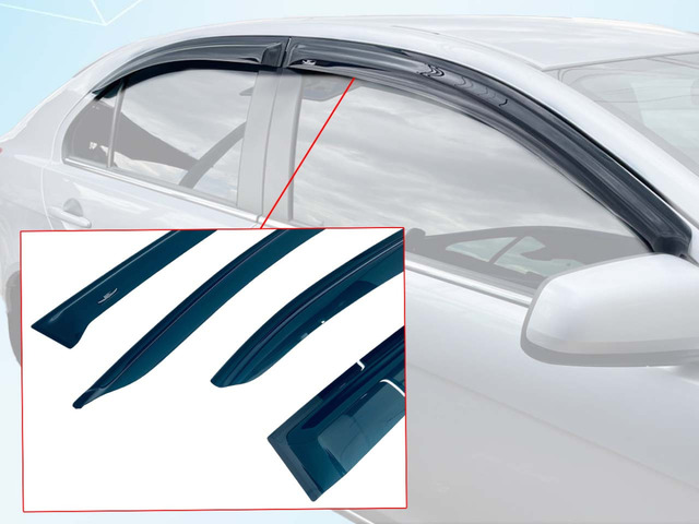 Вітровики для Kia Cerato 2009-2013 Передні (комплект 2 шт) (HIC)