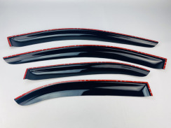 Вітровики для Kia Sorento 2002-2009 Q2 (DEFL). Фото 6