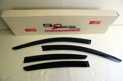 Ветровики для Mazda 6 (II) 2007-2012 седан (HIC). Фото 3