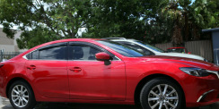 Вітровики для Mazda 6 (III) 2012-... седан (HIC). Фото 3