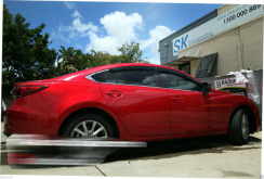 Вітровики для Mazda 6 (III) 2012-... седан (HIC). Фото 2
