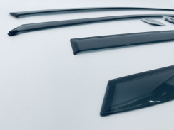 Ветровики для Mazda CX-3 2015-... (TAN). Фото 4