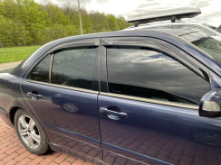 Ветровики для Mercedes E-class W-210 1995-2002 седан (HIC)