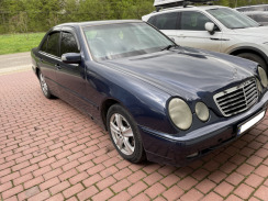 Ветровики для Mercedes E-class W-210 1995-2002 седан (HIC). Фото 2