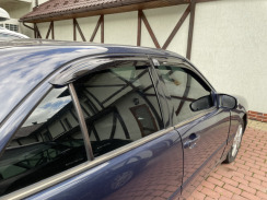 Ветровики для Mercedes E-class W-210 1995-2002 седан (HIC). Фото 3