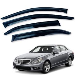 Вітровики для Mercedes E-class W-212 2009-2016 седан Q2 (DEFL)