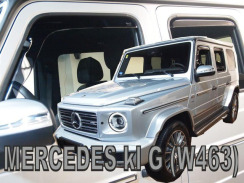 Ветровики для Mercedes G-class W-463 W-463 2018-... 5D (вставные, комплект 4 шт) (Heko)