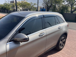 Ветровики для Mercedes GLC-class X-205 2015-... (HIC)
