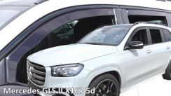 Вітровики для Mercedes GLS II X167 2019-... 5D (вставні, комплект 4 шт) (Heko)