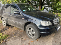 Ветровики для Mercedes ML-class W-163 1997-2005 Q2 (DEFL). Фото 6