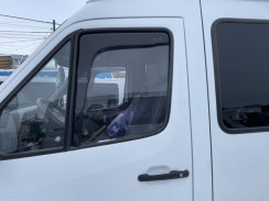 Вітровики для Mercedes Sprinter 1995-2006 2D (вставні комплект 2 шт) (Heko)