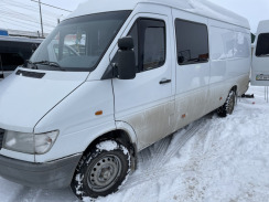Ветровики для Mercedes Sprinter 1995-2006 2D (вставные комплект 2 шт) (Heko). Фото 2