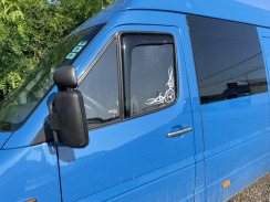 Вітровики для Mercedes Sprinter 1996-2006 (вставні) (HIC)