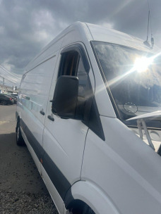 Ветровики для Mercedes Sprinter 2006-2017/VW Crafter Q2 (DEFL). Фото 4