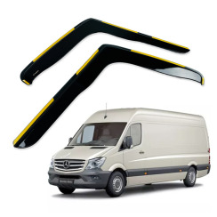 Вітровики для Mercedes Sprinter W906/VW Crafter 2006-2018 2D (вставні комплект 2 шт) (HAWK)