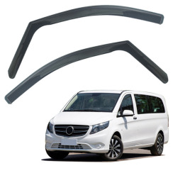 Вітровики для Mercedes Vito W-447 2017-... 2D (вставні, комплект 2 шт) (HAWK)