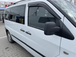 Ветровики для Mercedes Vito W-638 1995-2003 (на скотче) (HIC). Фото 2