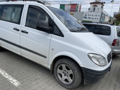 Ветровики для Mercedes Vito W-639 Viano 2003-... 2D (вставные, комплект 2 шт) (Heko). Фото 3