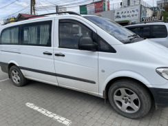 Ветровики для Mercedes Vito W-639 Viano 2003-... 2D (вставные, комплект 2 шт) (Heko). Фото 2