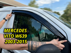 Вітровики для Mercedes Vito W-639 Viano 2003-2015 Q2 (DEFL). Фото 2