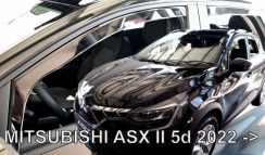 Вітровики для Mitsubishi ASX 2022-... 5D (вставні, комплект 4 шт) (LSE) (Heko)